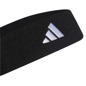 TENNIS HEADBAND BLACK/WHITE