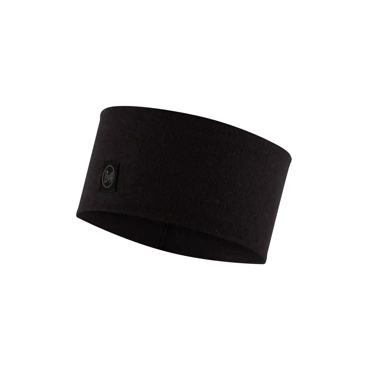 Merino Wide Headband SOLID BLACK