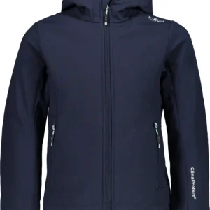 GIRL SOFTSHELL JACKET B.BLUE-OPALE
