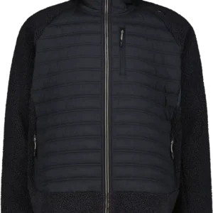 MAN JACKET HYBRID FIX HOOD