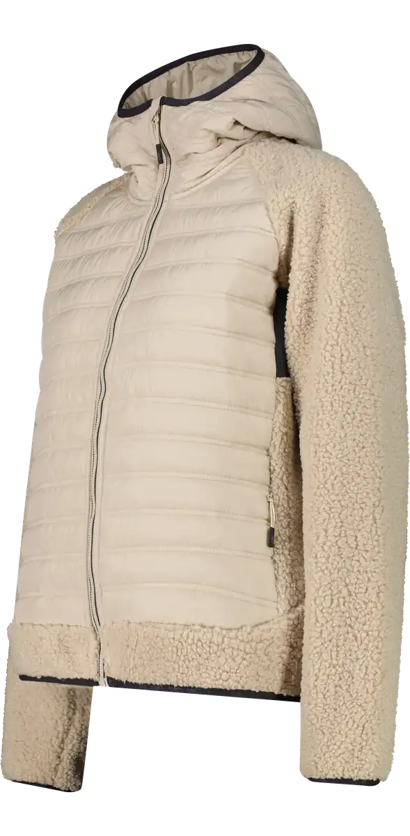 WOMAN JACKET HYBRID FIX HOOD – Bild 3