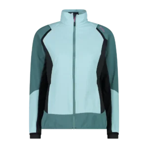 WOMAN JACKET HYBRID WITH DETAC