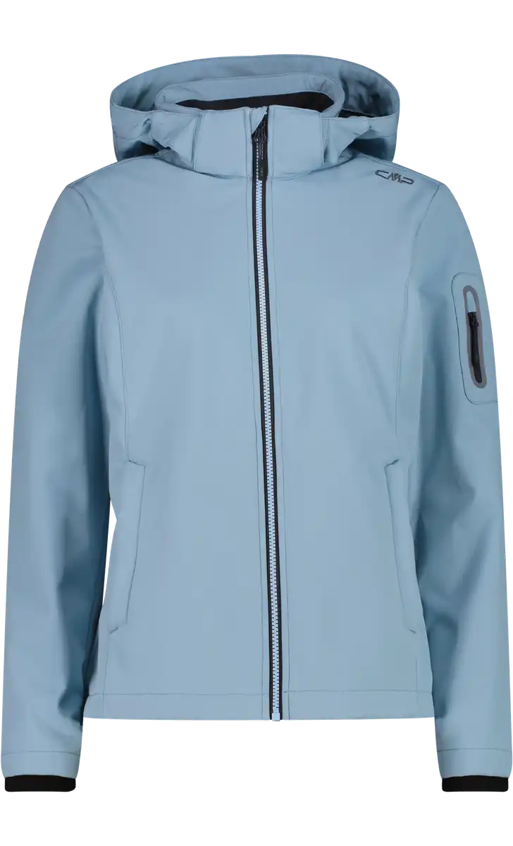WOMAN JACKET ZIP HOOD