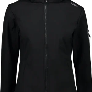 WOMAN ZIP HOOD JACKET NERO