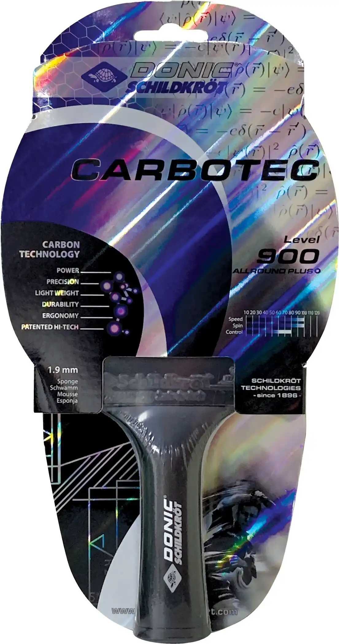 TT-Schläger CARBOTEC 900 konk