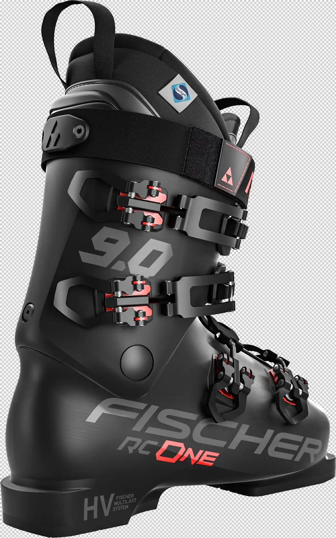 RC ONE 9.0 RED BLACK/BLACK – Bild 5