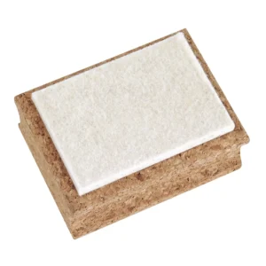 FinishKork mit weiß Polierfilz