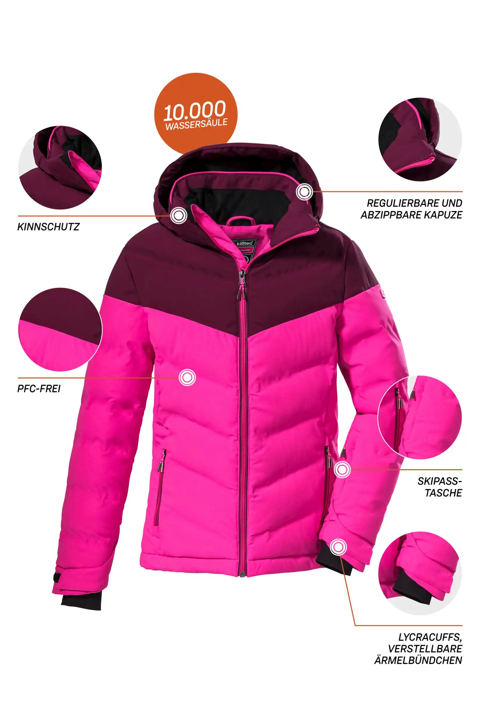 KSW 3 WMN LS SHRT dunkel t rkis – Bild 6