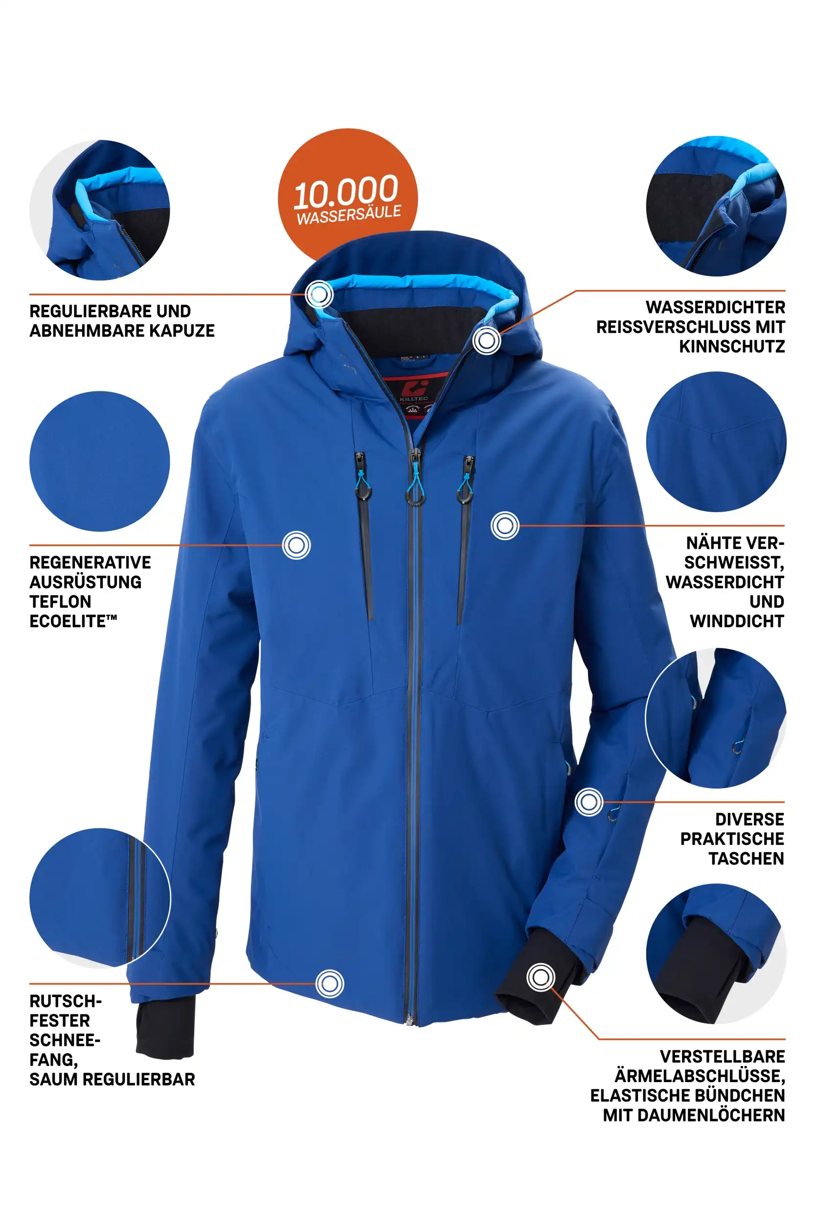 KSW 60 MN SKI JCKT – Bild 6