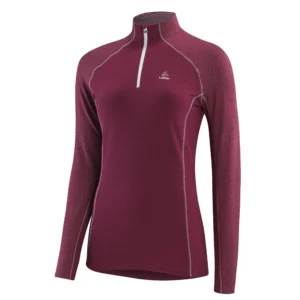 W MIDLAYER FINE STRIPE TRANSTE