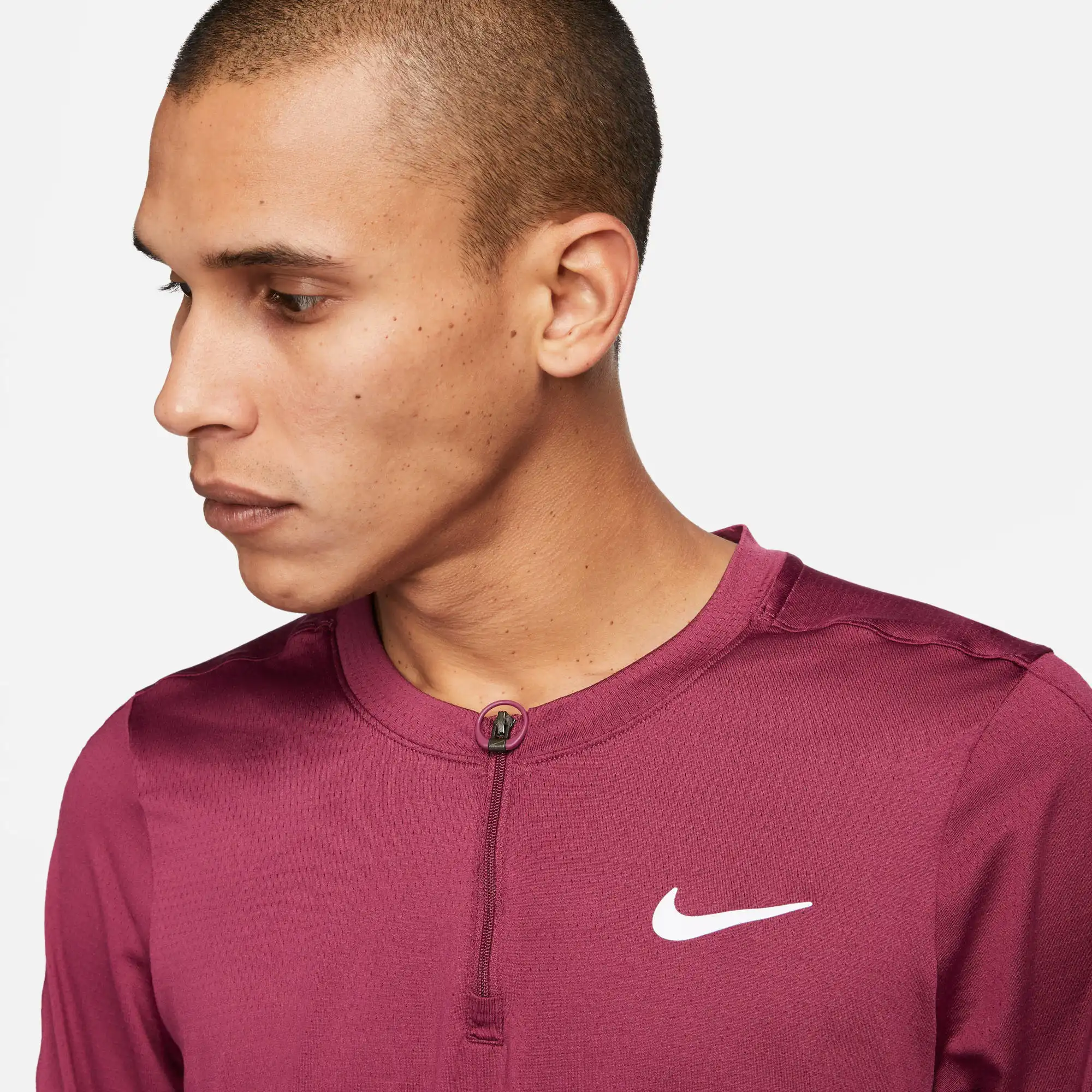 NIKECOURT DRI-FIT ADVANTAGE ME ROSEWOOD/WHITE – Bild 3
