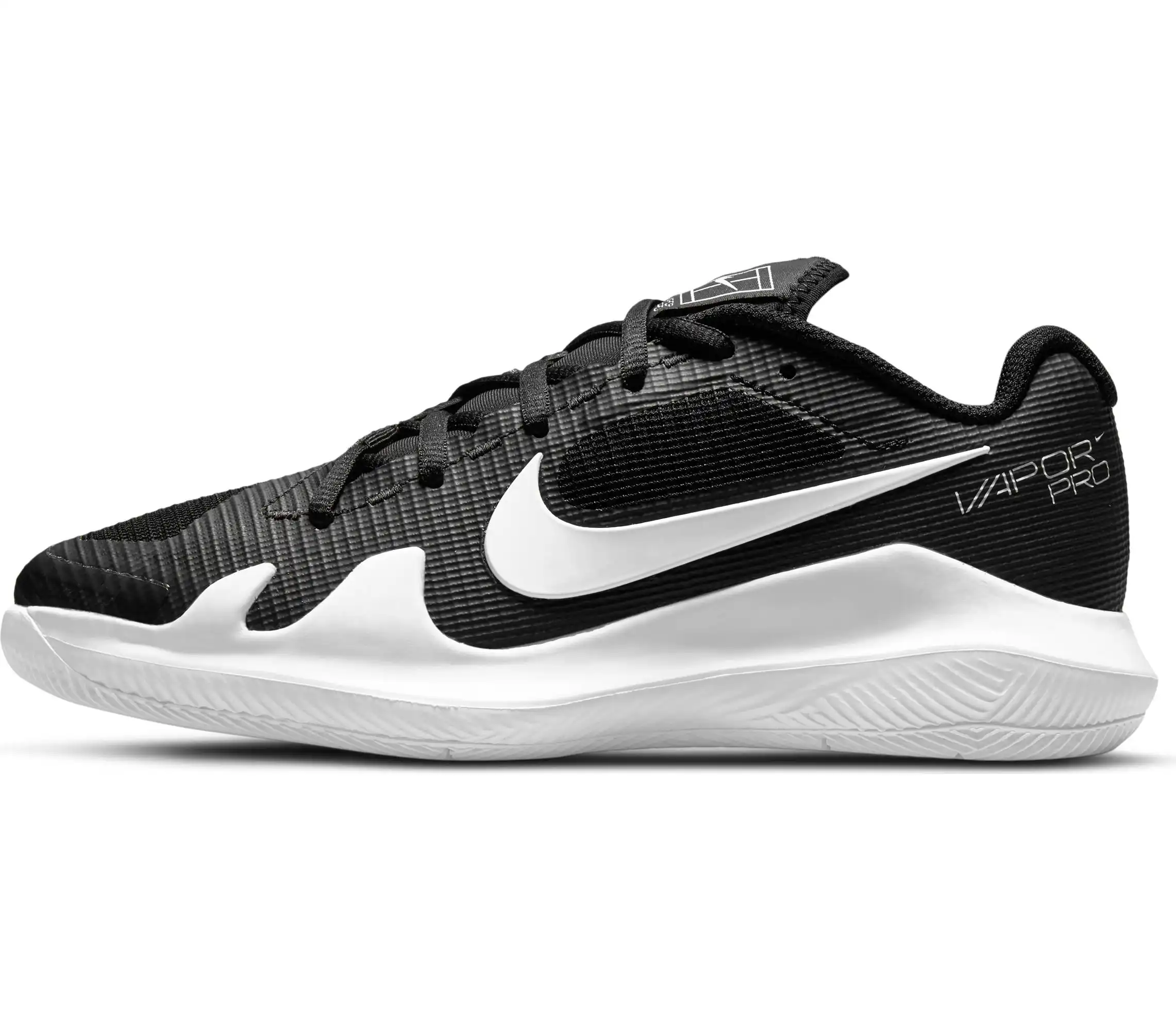 NIKECOURT JR. VAPOR PRO BIG KI BLACK/WHITE