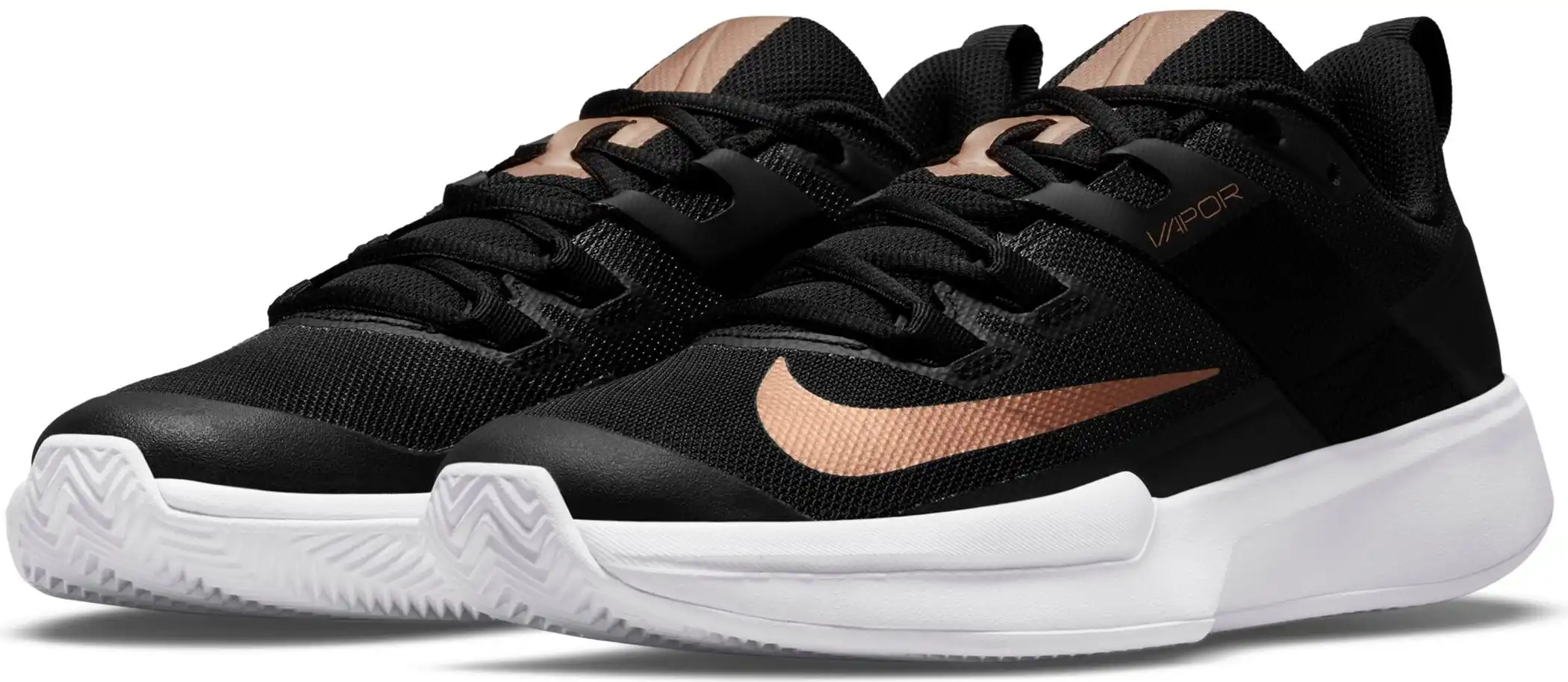 NIKECOURT VAPOR LITE WOMEN'S C BLACK/MTLC RED BRONZE-WHITE – Bild 5