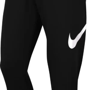 NIKE DRI-FIT MEN'S TAPERED TRA BLACK/WHITE
