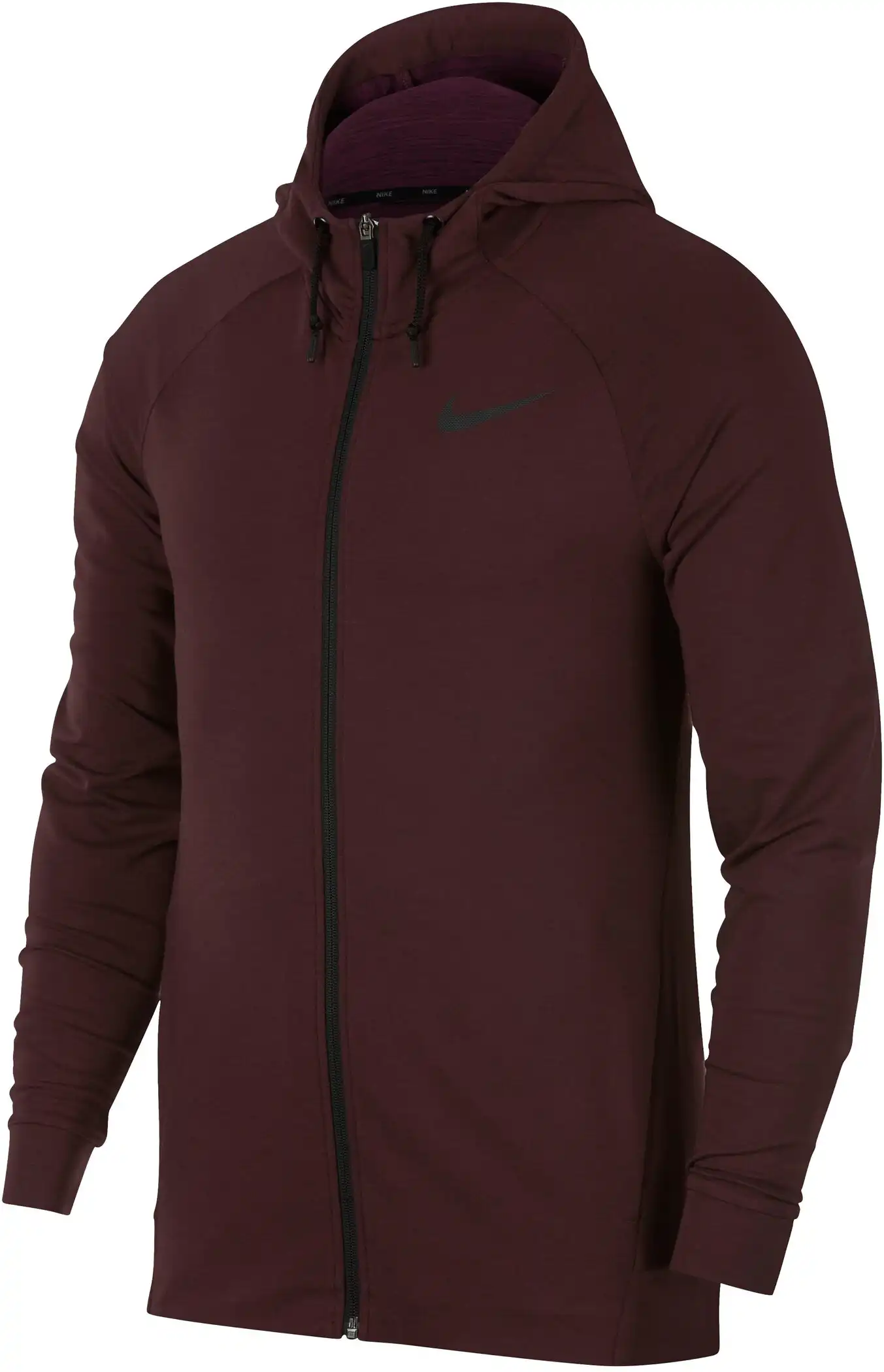 M NK DRY HOODIE FZ HPRDR LT BURGUNDY CRUSH/BLACK/BORDEAUX/ – Bild 4