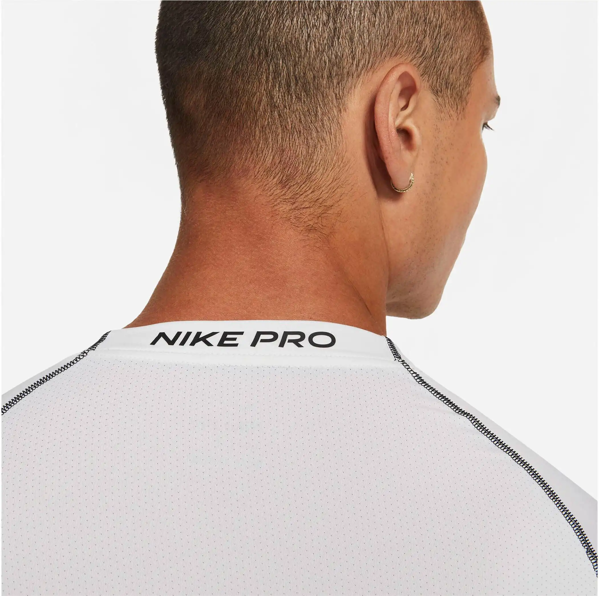 NIKE PRO DRI-FIT MEN'S TIGHT F WHITE/BLACK/BLACK – Bild 7
