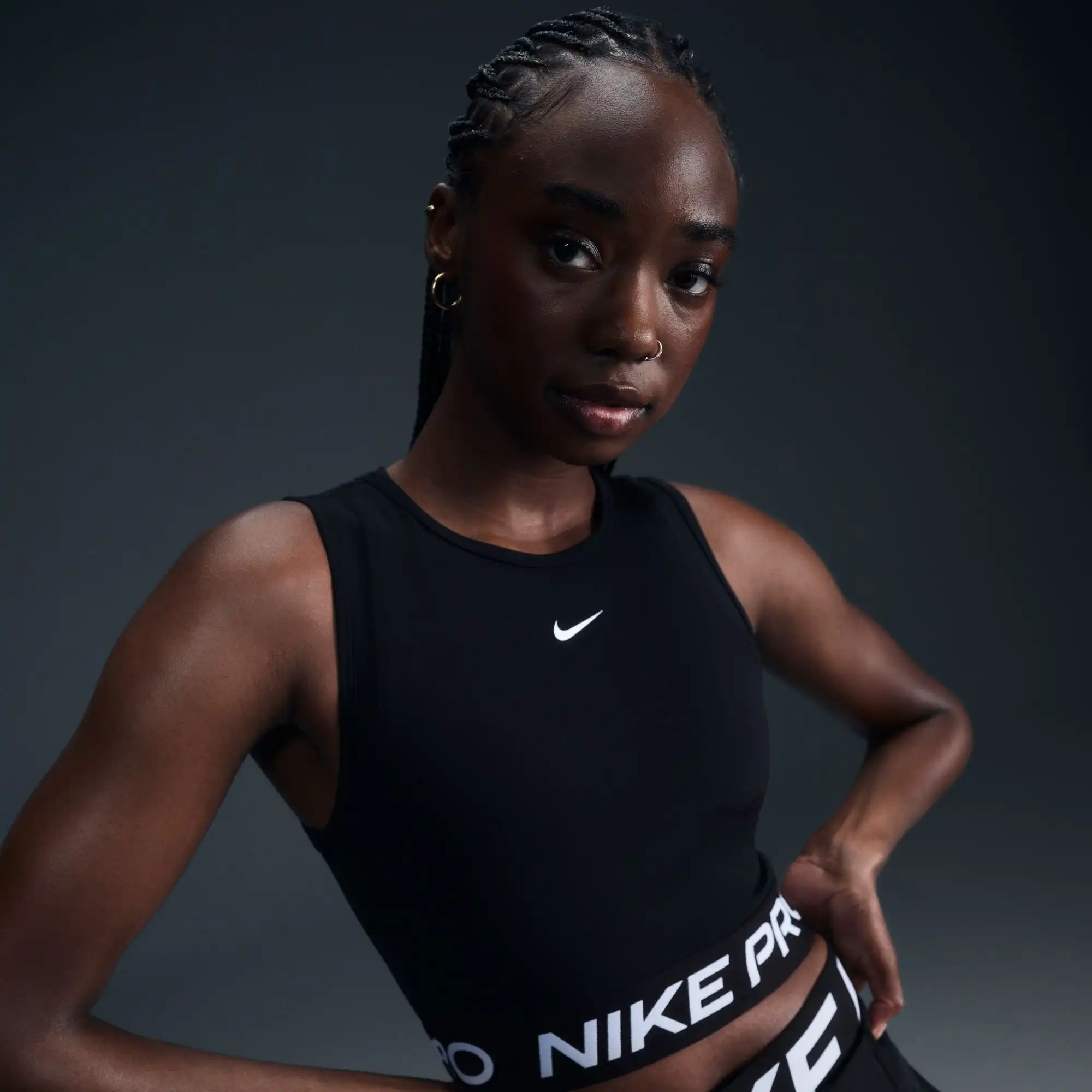 Nike Pro Women"s Dri-FIT Cropp – Bild 3