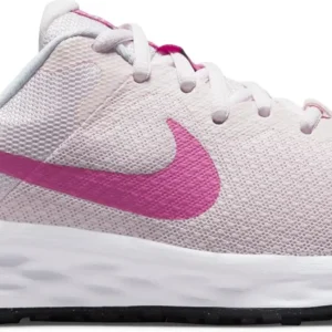 NIKE REVOLUTION 6 BIG KIDS' RO PEARL PINK/COSMIC FUCHSIA-COBA
