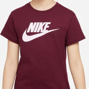 NIKE SPORTSWEAR BIG KIDS' T-SH DARK BEETROOT