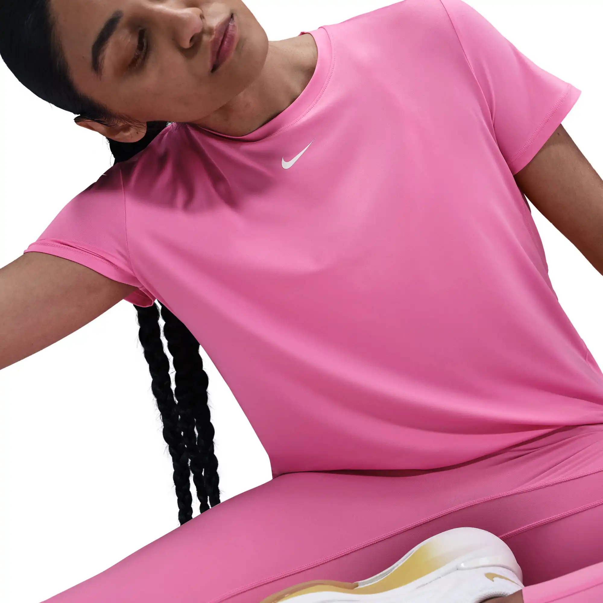 W NK ONE CLASSIC DF SS TOP WT – Bild 5