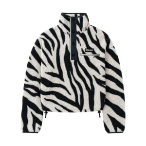 Womens button fleece ZOE