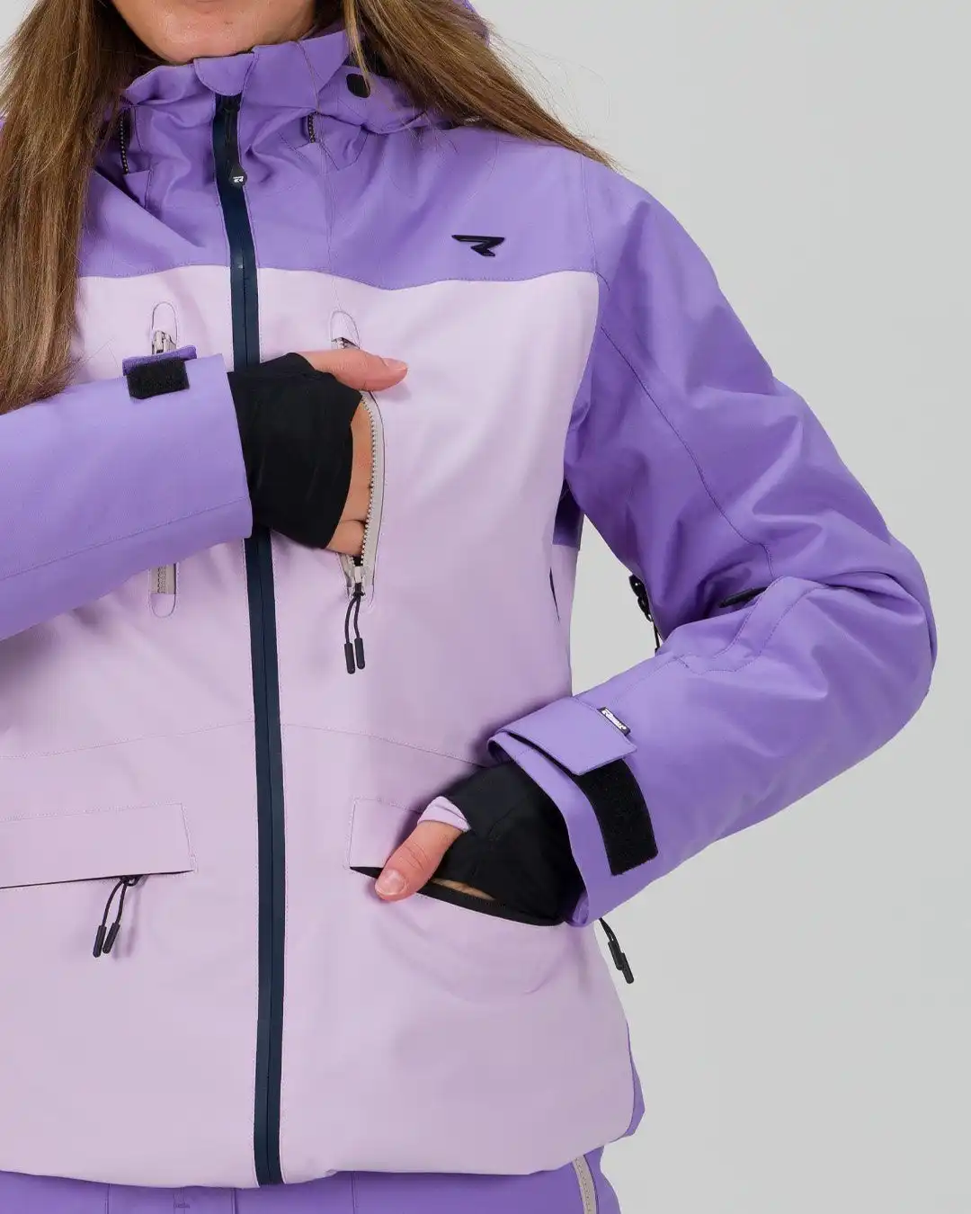 Womens Snowjacket VIOLET – Bild 9