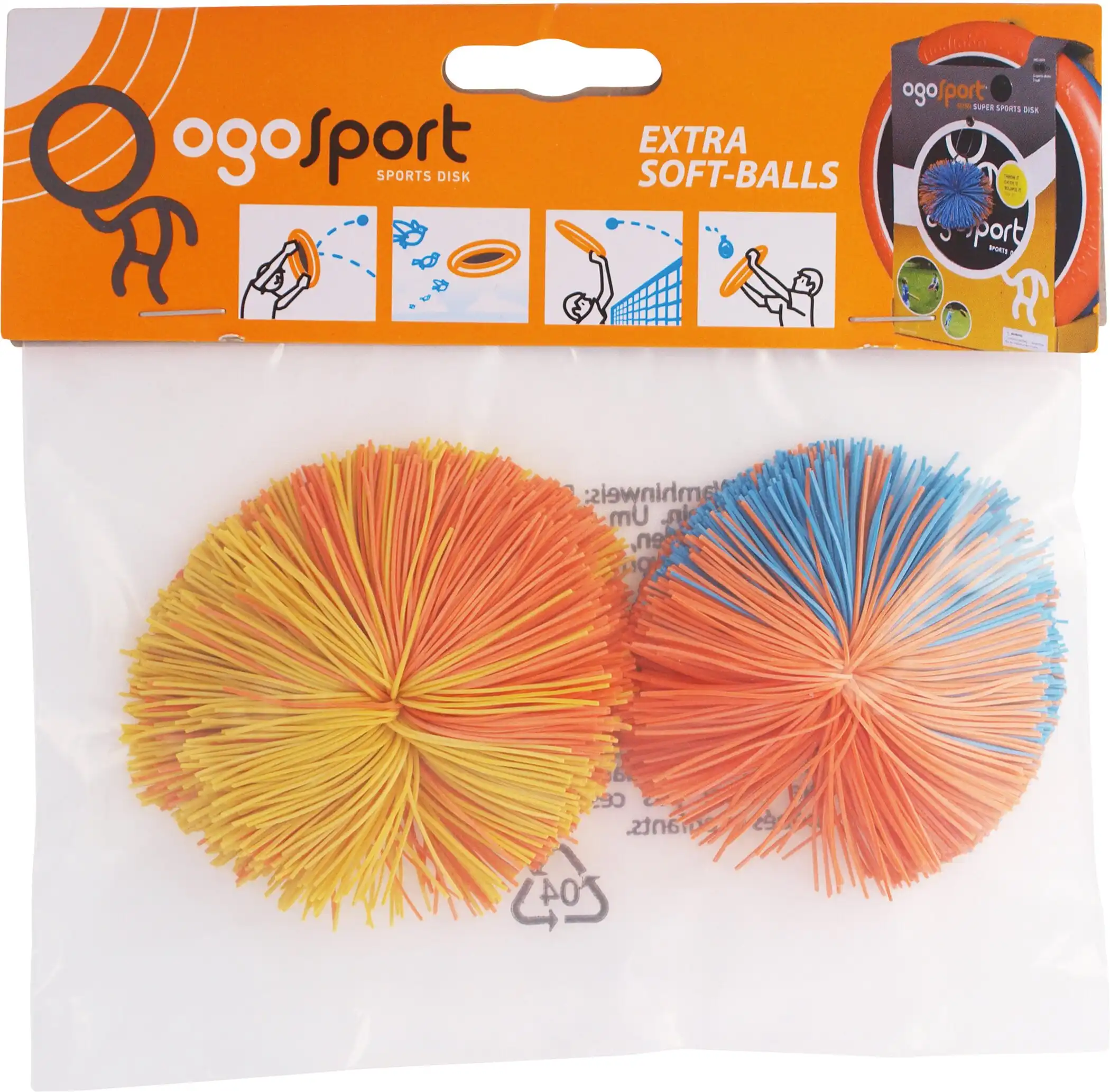 OGOSPORT Ersatzbälle 2er Poly