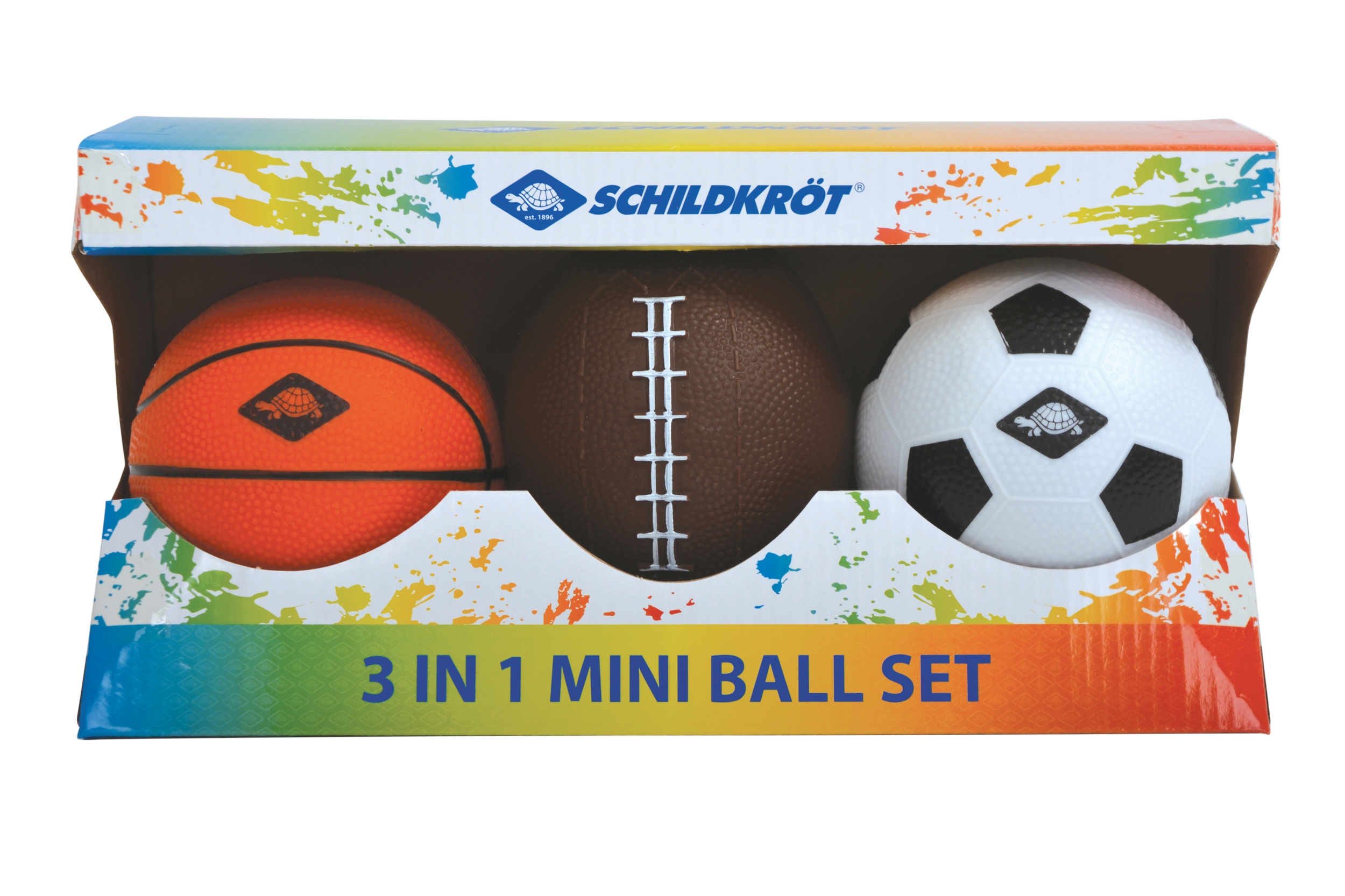 3 in 1 MINI BALLS SET, 1 Socce
