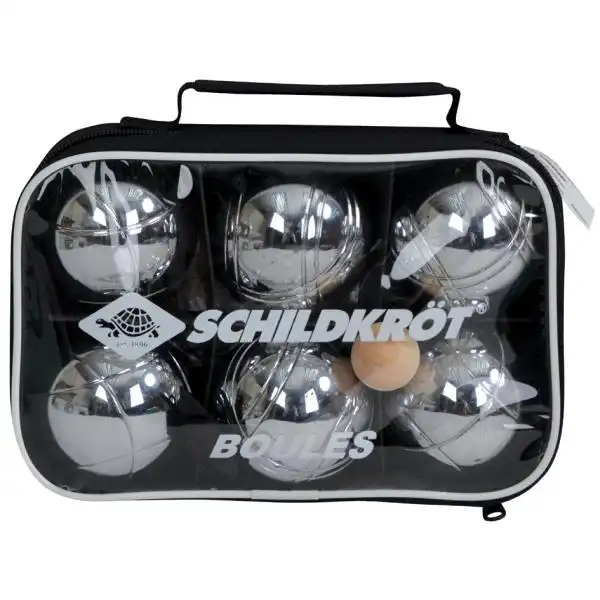 BOULE/BOCCIA Set, 2x3 Stahlkug