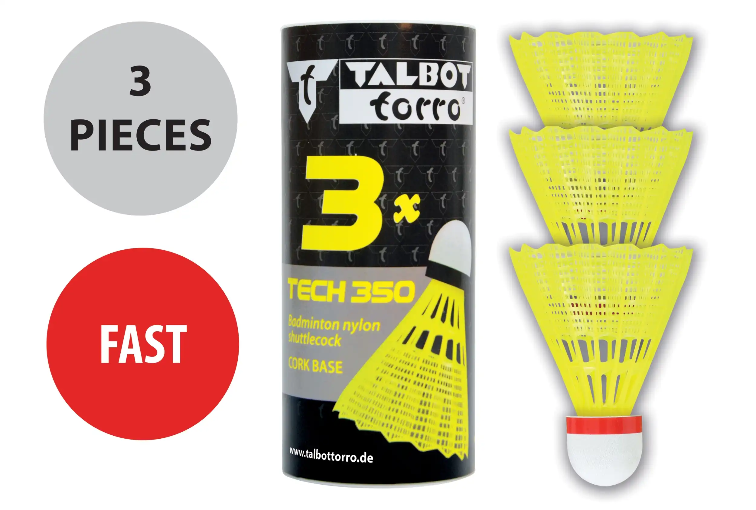 Badm.-Ball TECH 350 Korb: yell