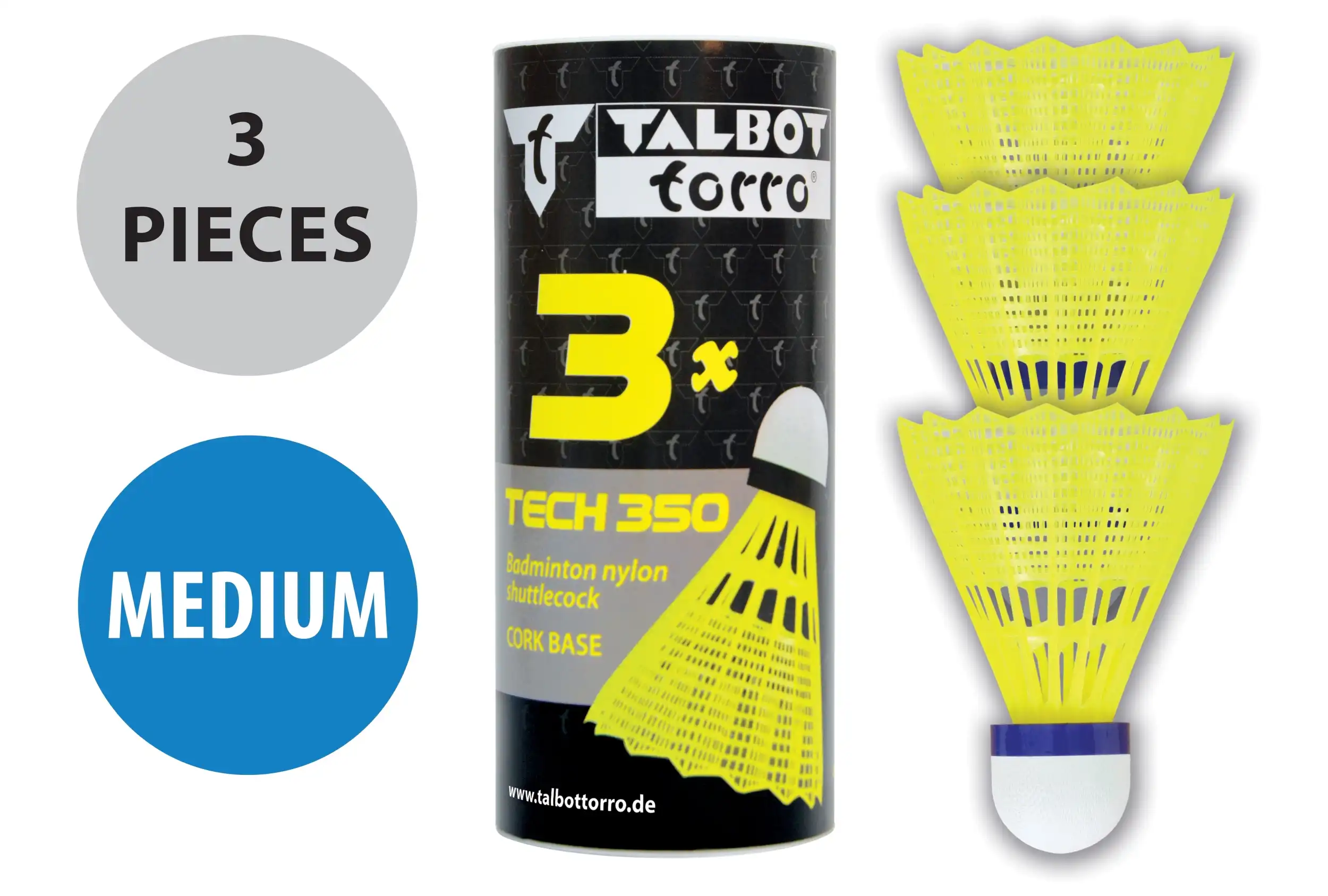 Badm.-Ball TECH 350 Korb: yell