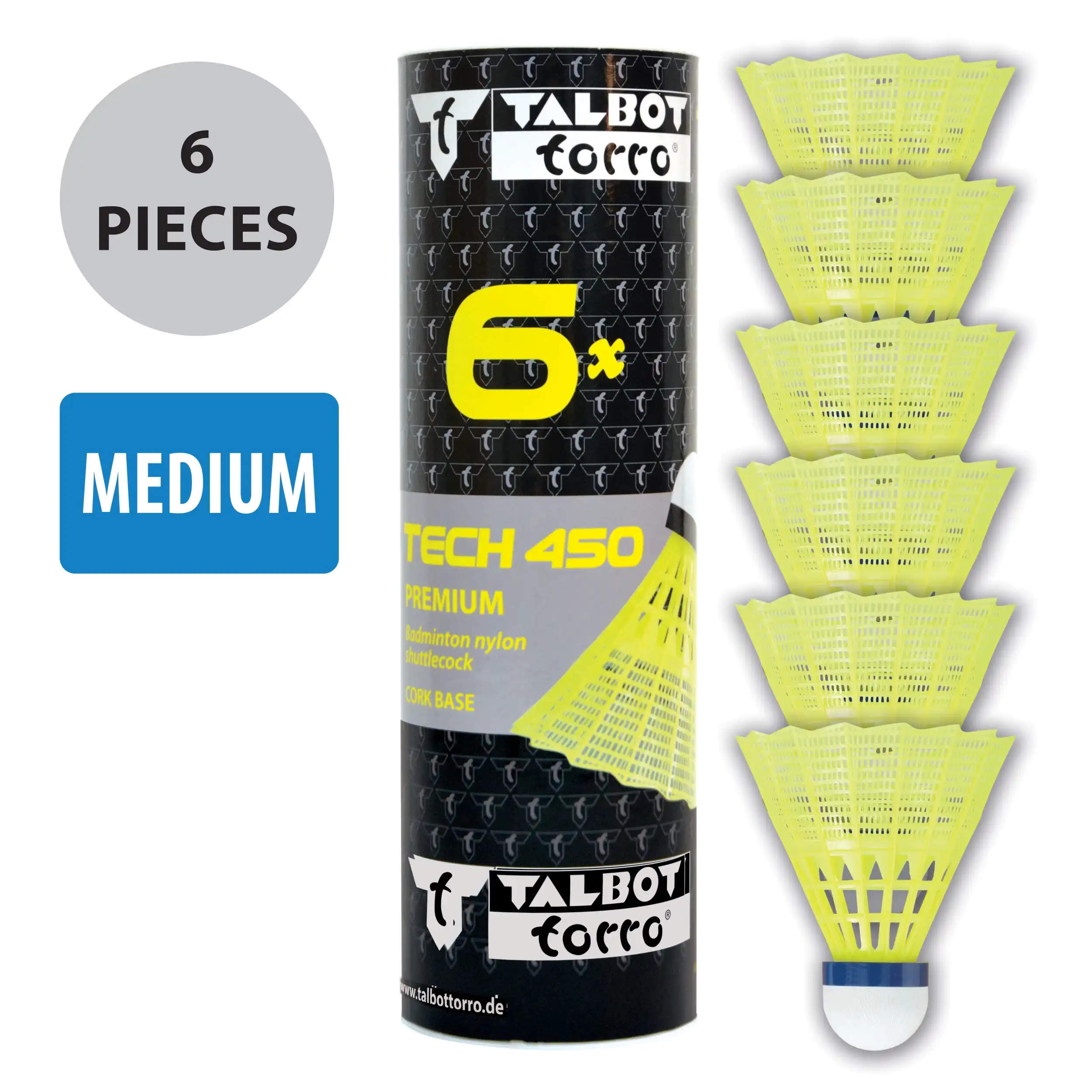 Badm.-Ball TECH 450 Korb:yello – Bild 3