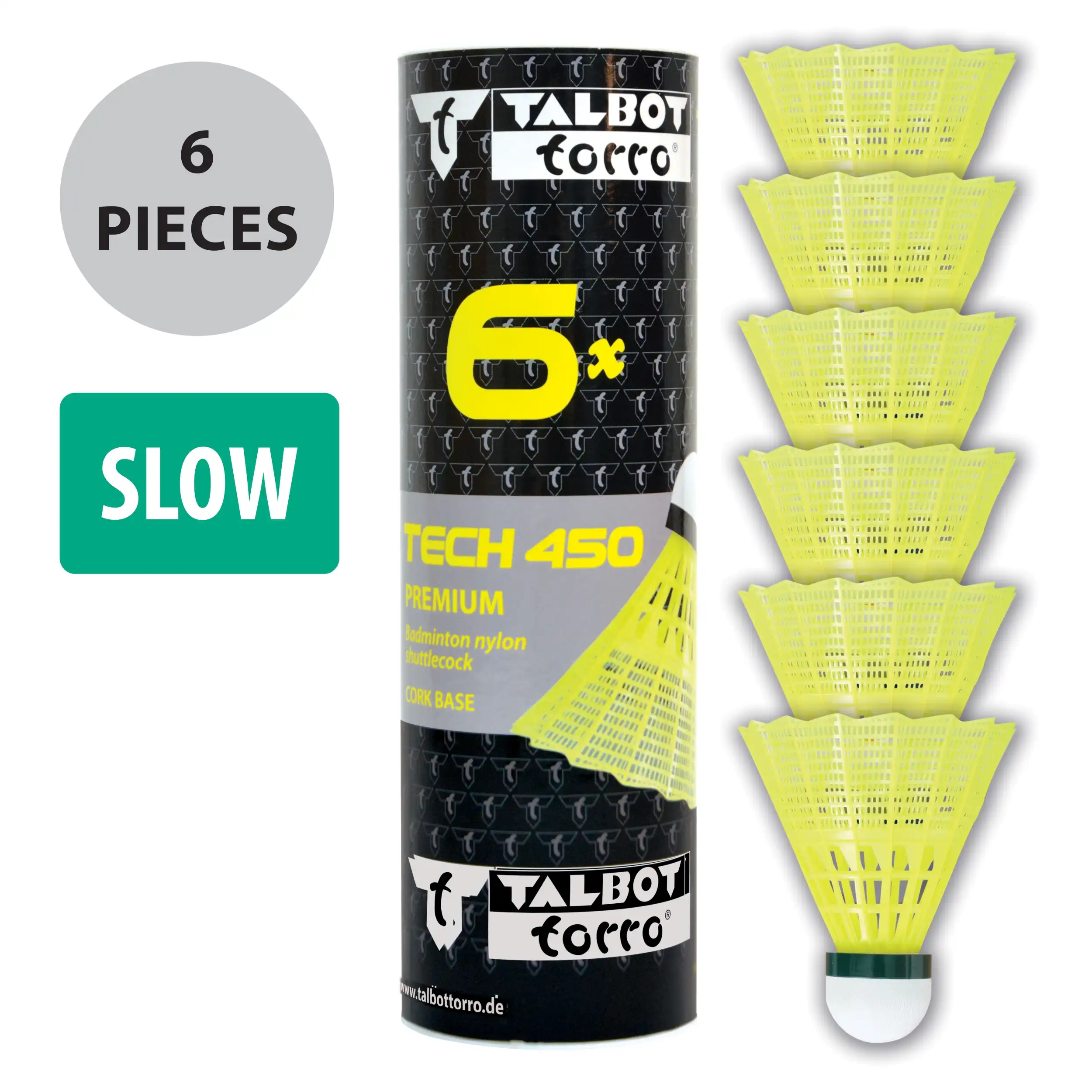 Badm.-Ball TECH 450 Korb:yello