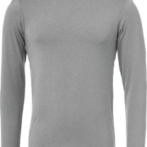 DISTINCTION COLORS BASELAYER dark grey melange