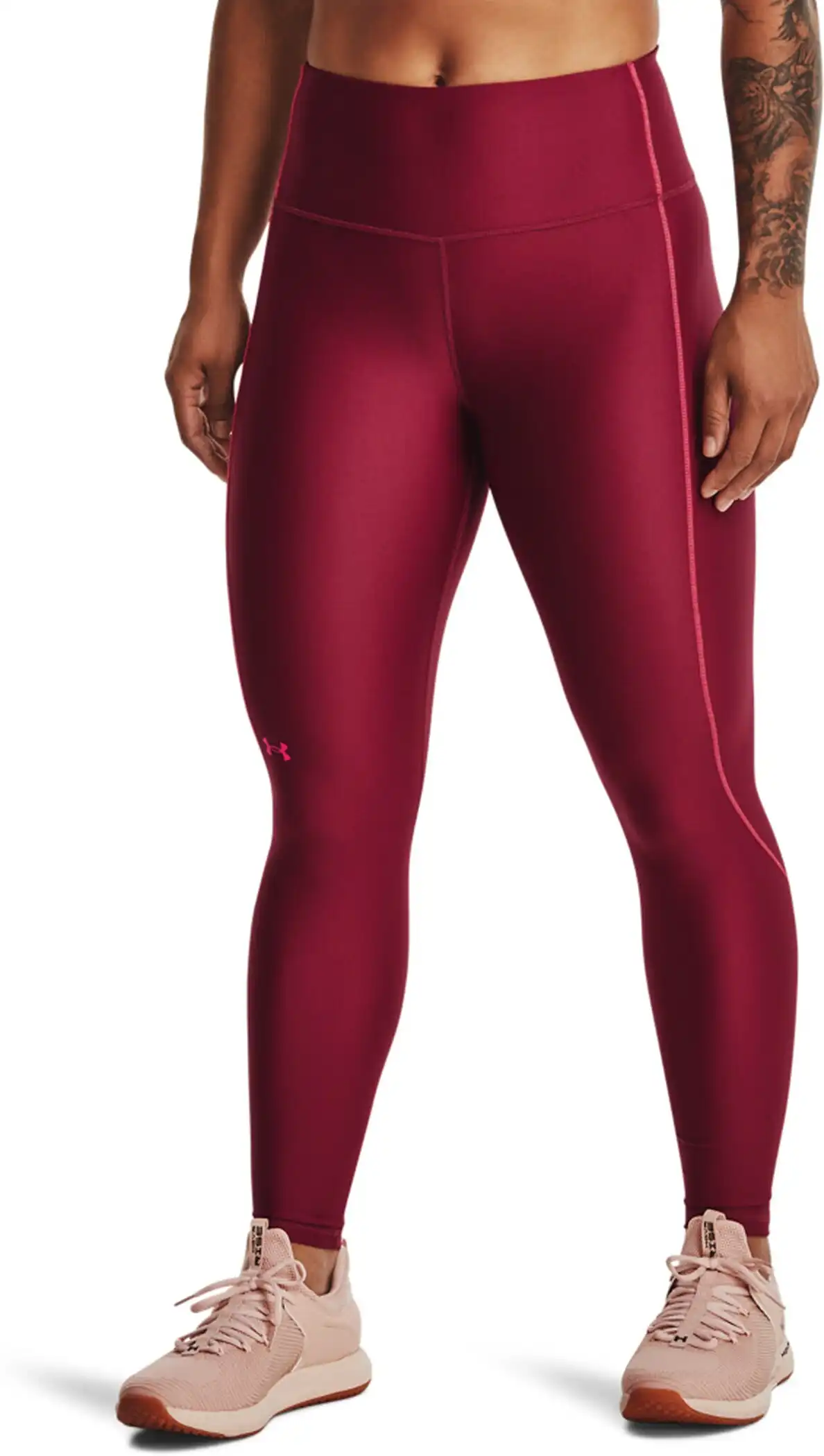 HG Armour 6M Ankle Leg Solid-B Black Rose