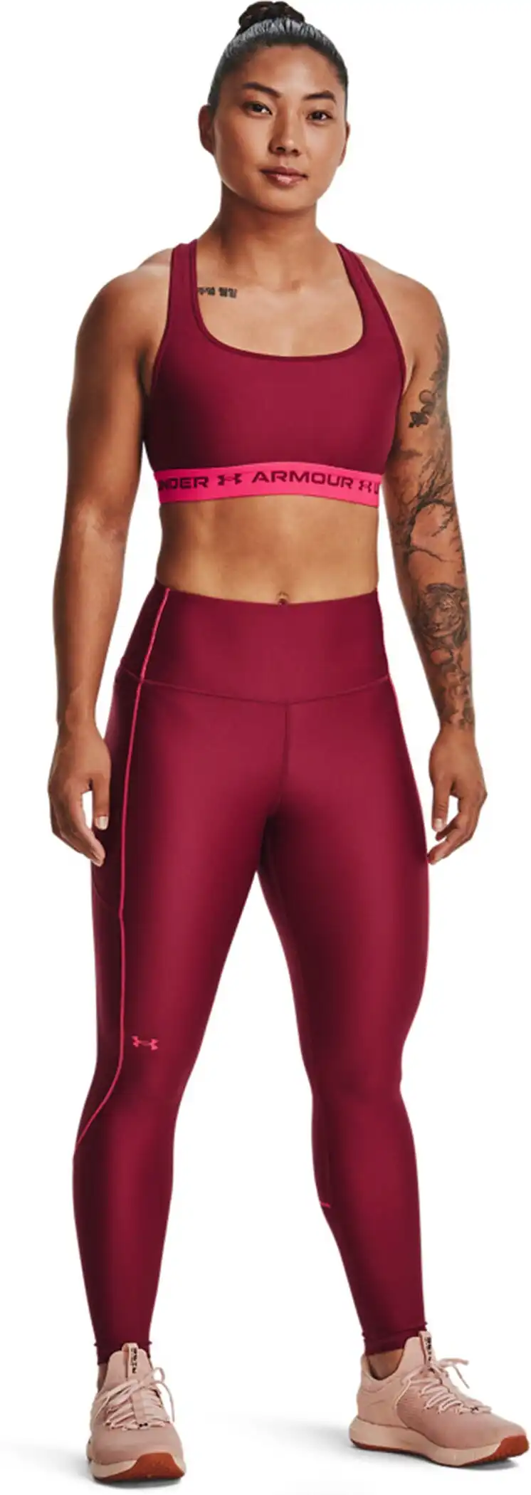 HG Armour 6M Ankle Leg Solid-B Black Rose – Bild 3