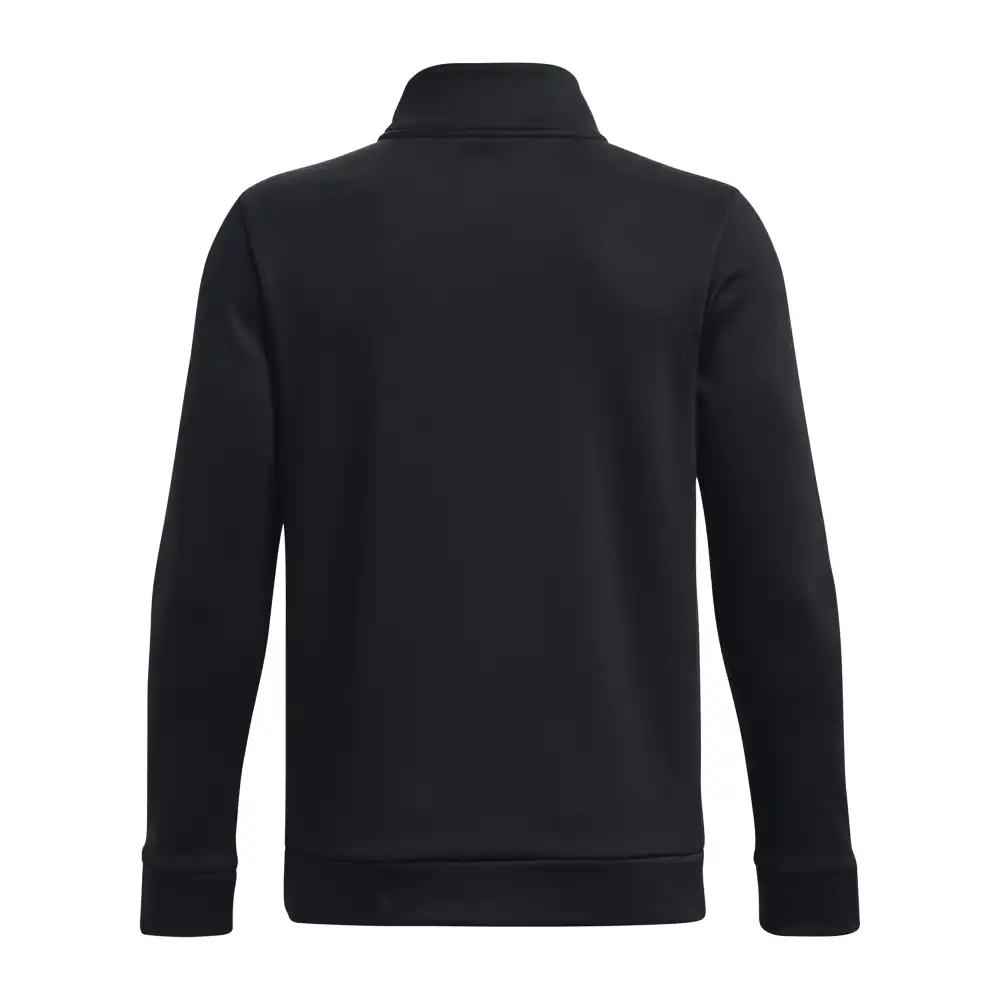 UA Armour Fleece 1/4 Zip-BLK – Bild 2