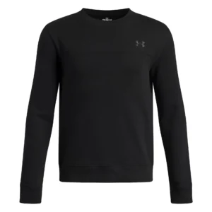 UA B RIVAL LW CREW-BLK