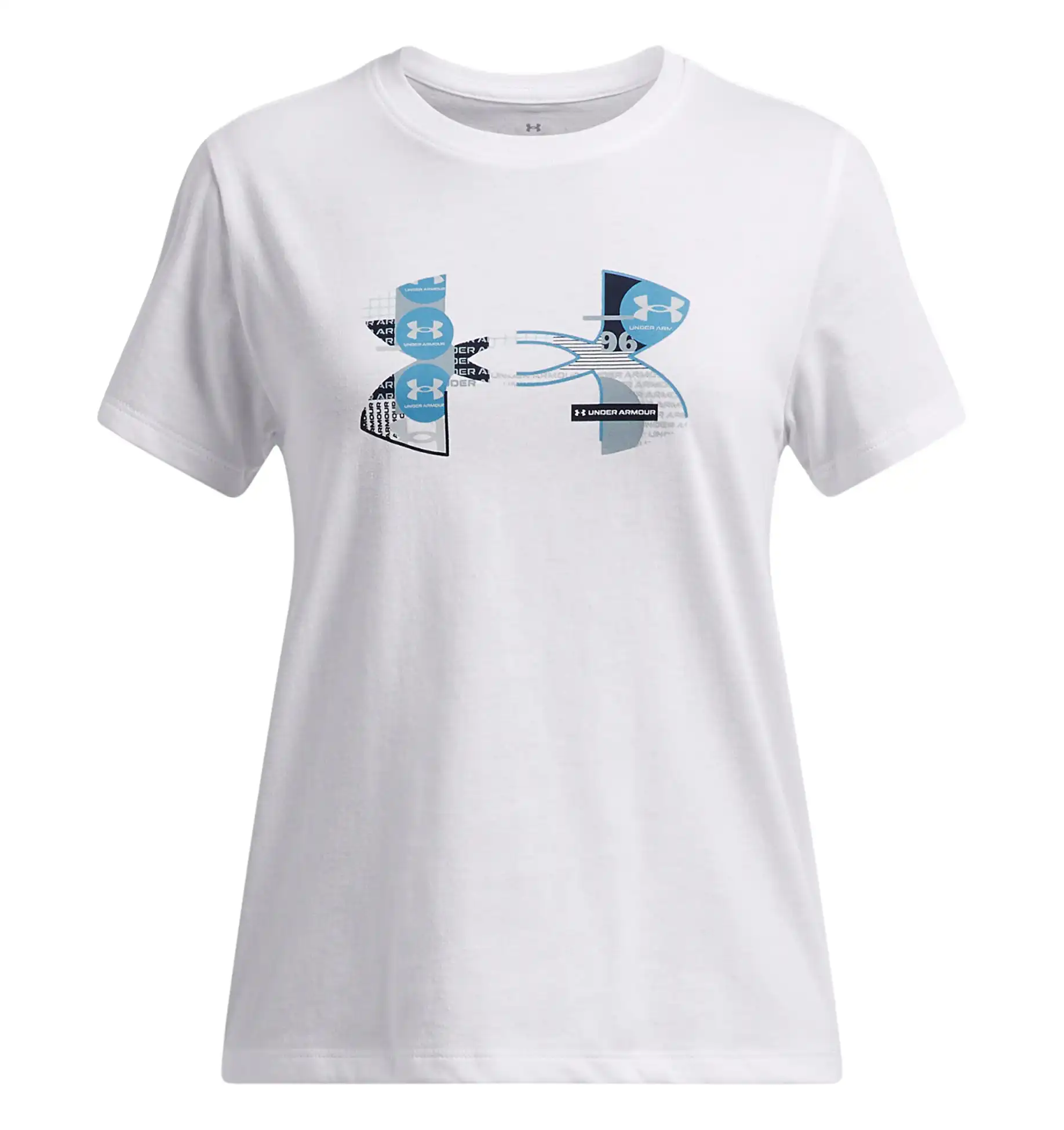 UA Big Logo UA Fill SS-WHT