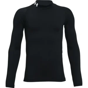 UA CG Armour Mock LS-BLK