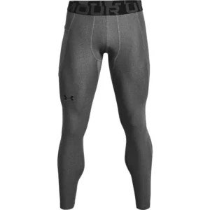 UA HG Armour Leggings-BLK Carbon Heather
