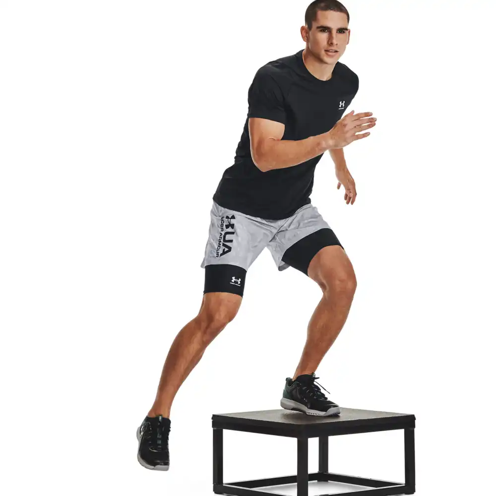 UA HG Armour Lng Shorts-BLK – Bild 6