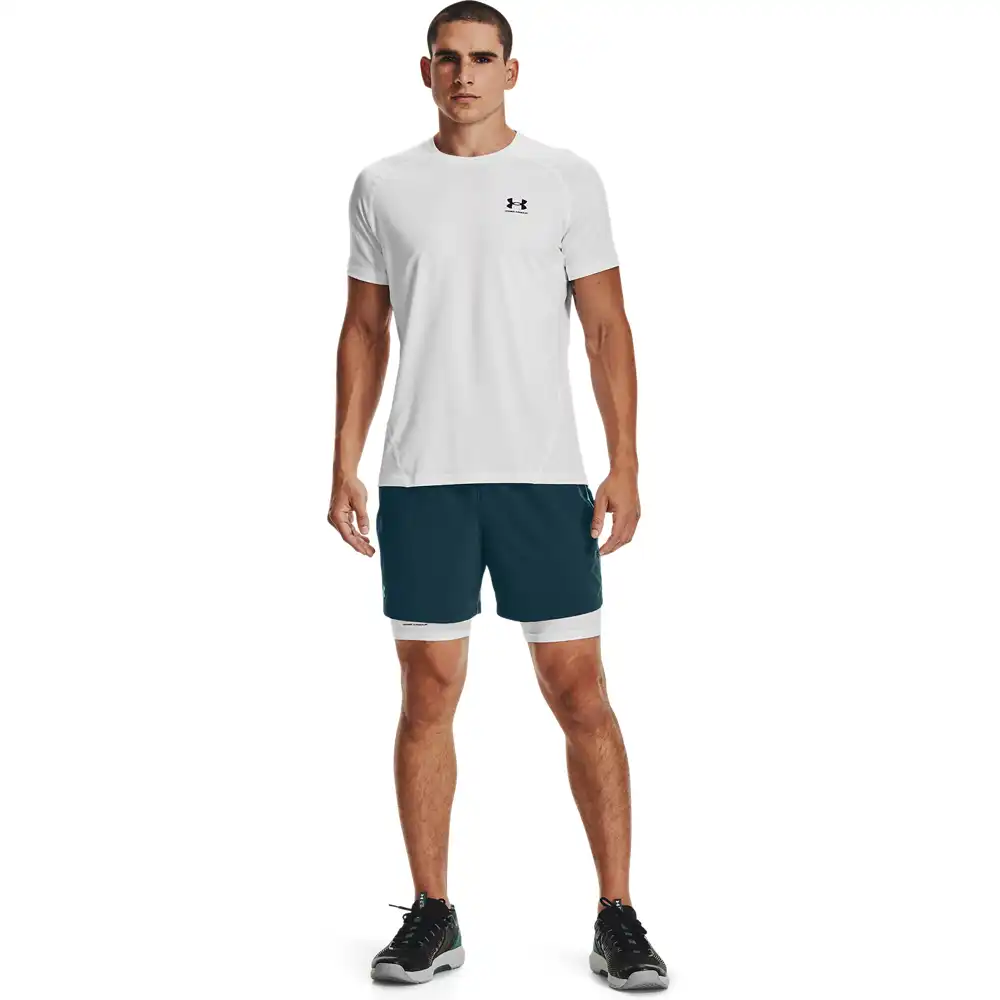 UA HG Armour Shorts-WHT – Bild 5