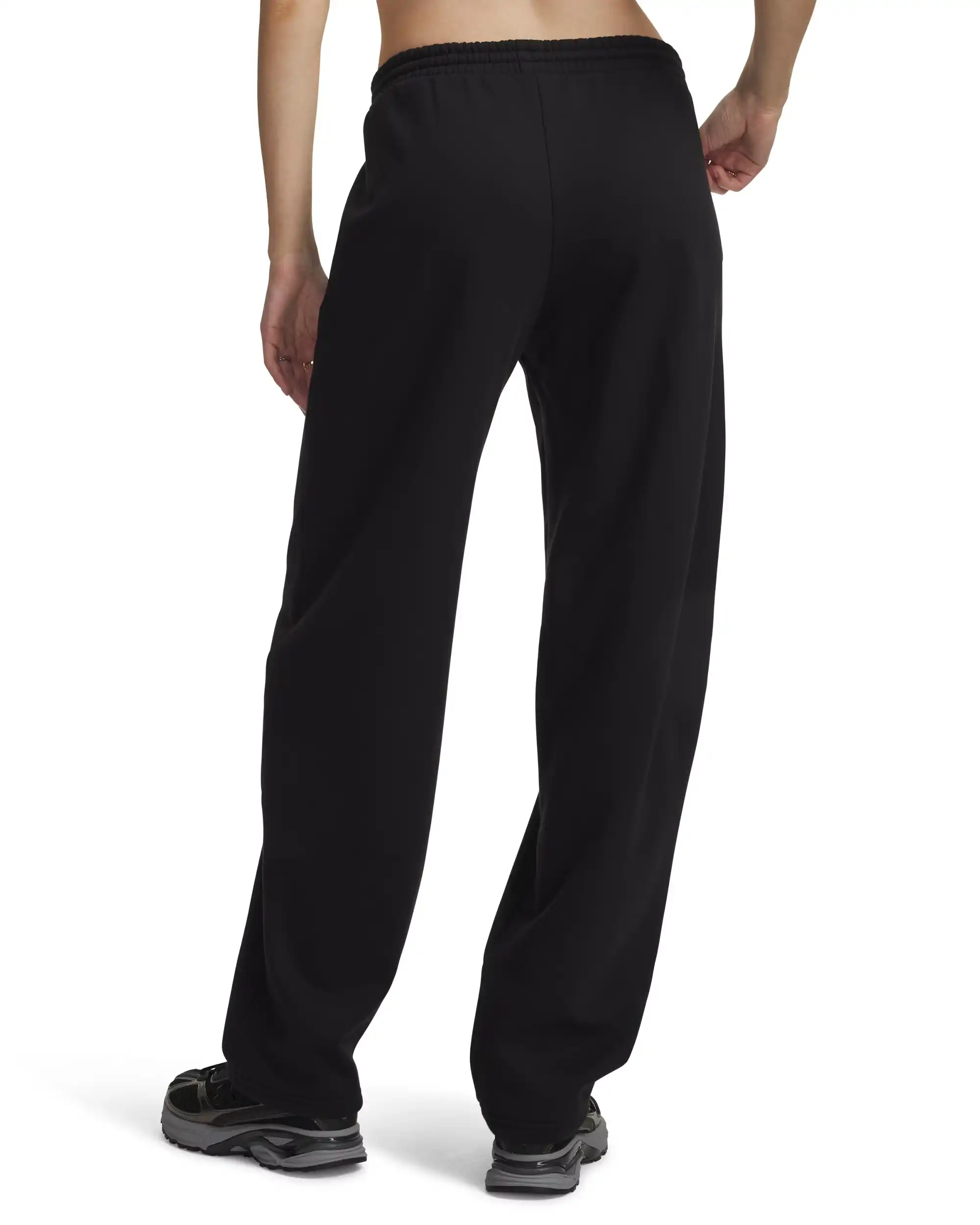 UA Icon Fleece Barrel Pant-BLK – Bild 2