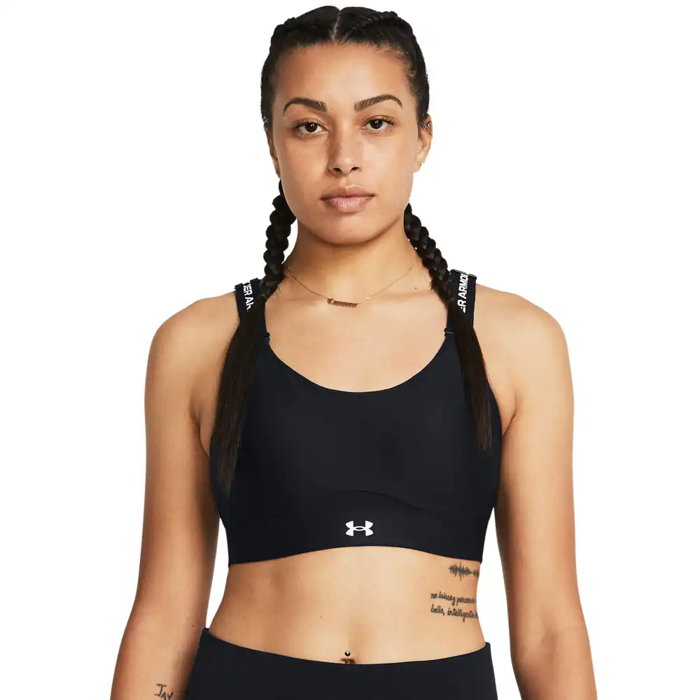 UA Infinity High 2.0 Bra-BLK – Bild 3