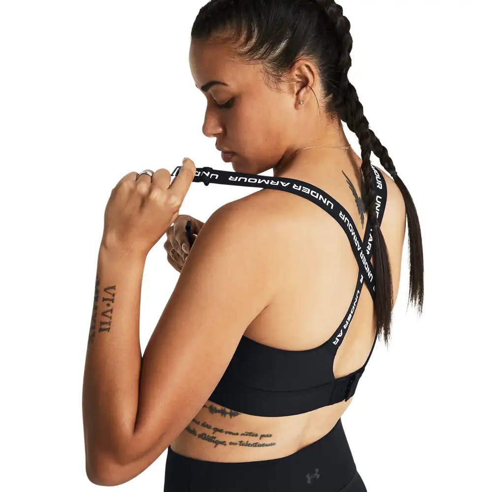 UA Infinity High 2.0 Bra-BLK – Bild 5