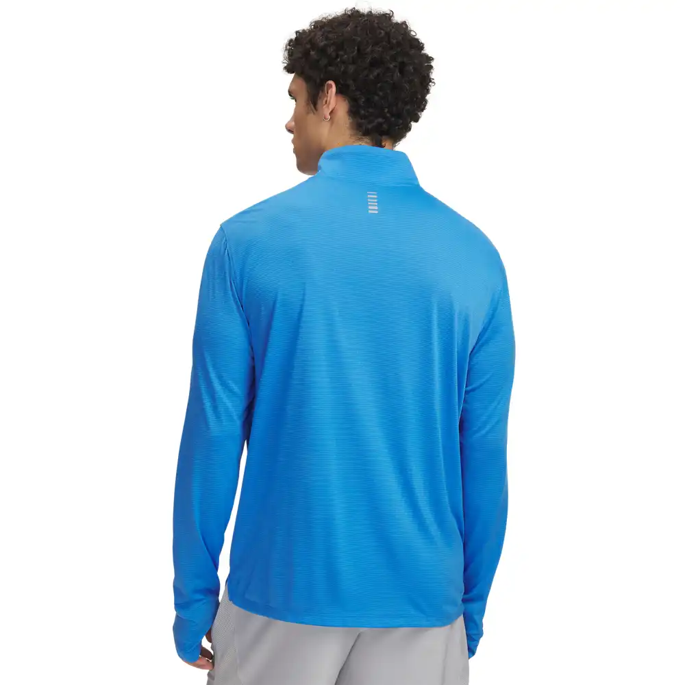 UA LAUNCH 1/4 ZIP-BLU – Bild 2