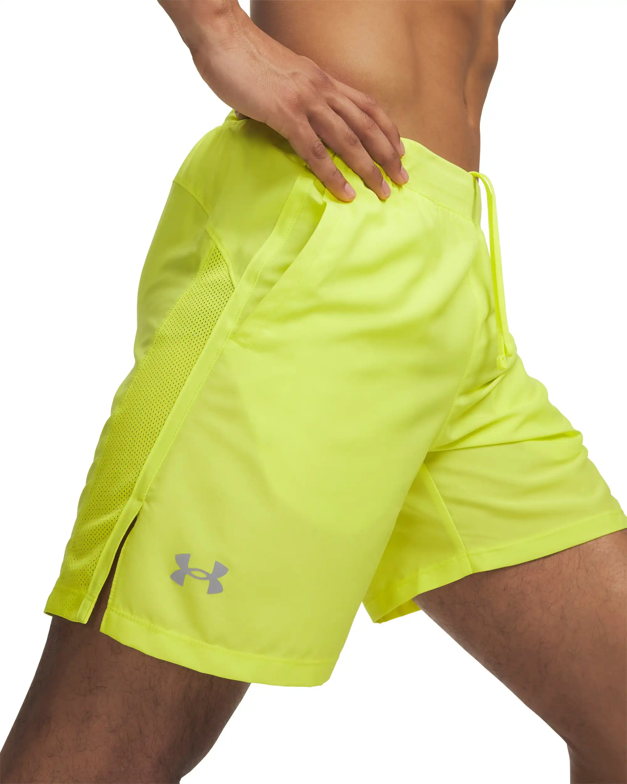 UA LAUNCH 7"" SHORTS-YLW – Bild 3