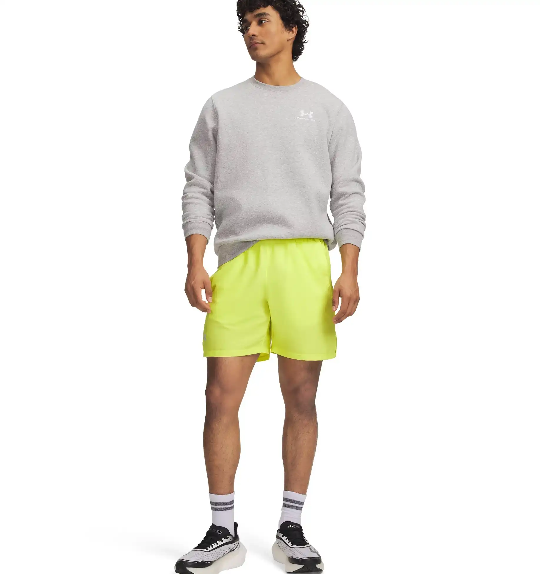 UA LAUNCH 7"" SHORTS-YLW – Bild 4