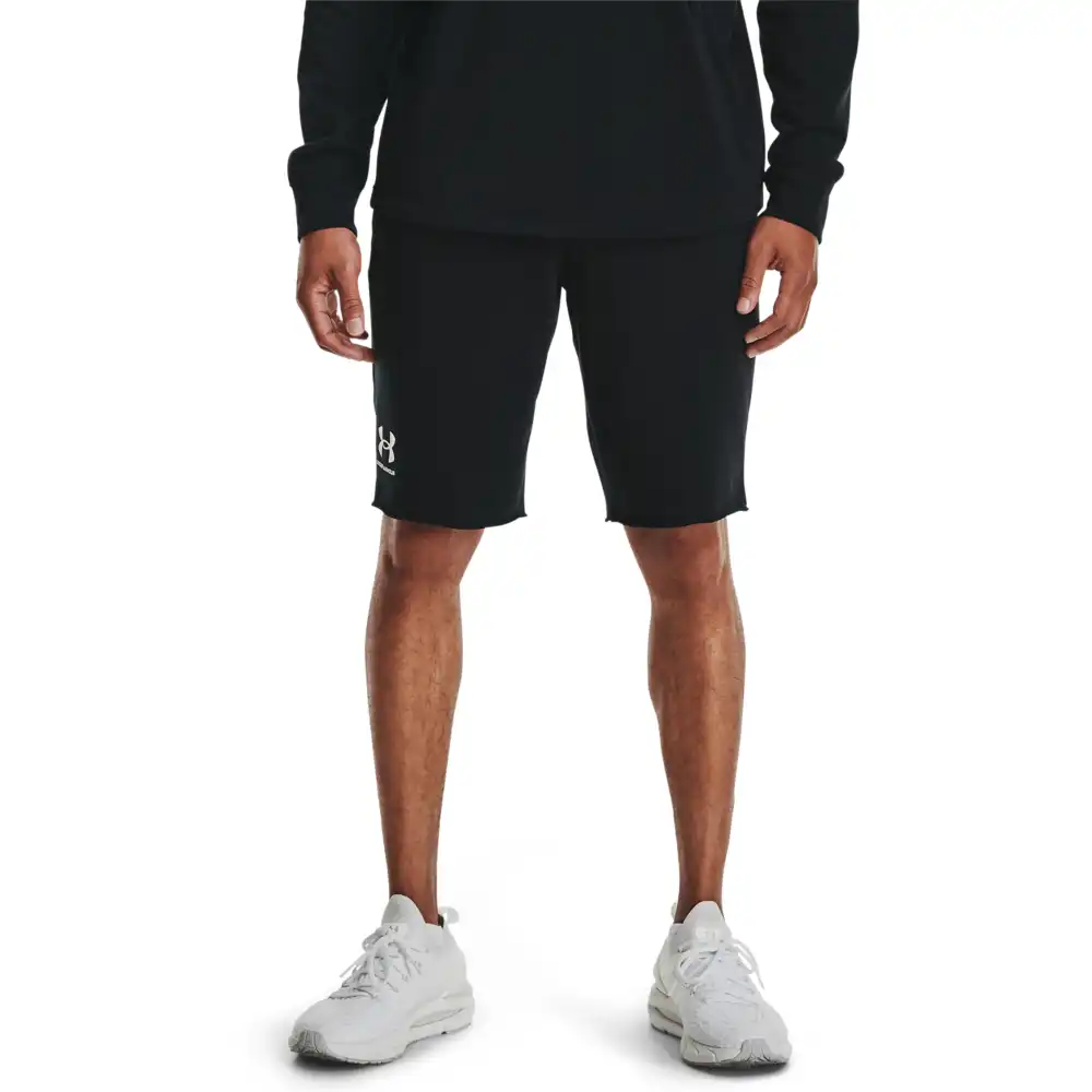 UA RIVAL TERRY SHORT-BLK – Bild 4